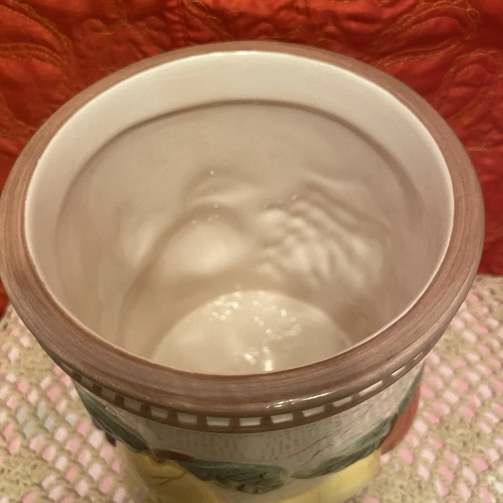 American Antelier CRYSTAL CLEAR  POMPEII FRUIT‎ CANISTER 10